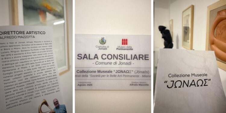 Jonadi, grande partecipazione all’inaugurazione della mostra permanente “JΩNAΩΣ”