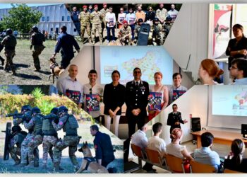 Magistrati europei in visita al comando provinciale dei carabinieri di Vibo Valentia
