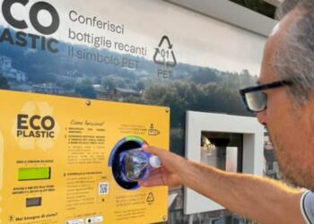 La mangiaplastica installata nel comune di Jonadi