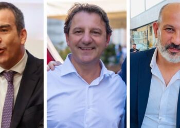 Da sinistra: Roberto Occhiuto, Pasquale Tridico e Francesco Toscano