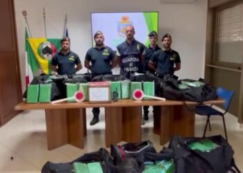 Il sequestro della Guardia di Finanza al porto di Gioia Tauro