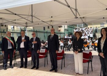La visita del ministro dell'Istruzione, Giuseppe Valditara, in Calabria