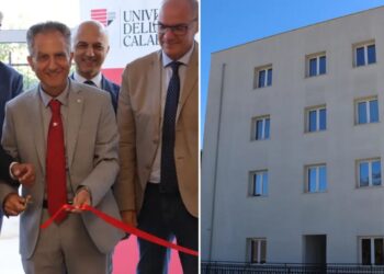 L'inaugurazione degli alloggi per gli studenti Unical