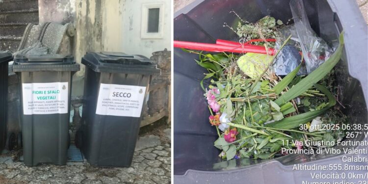 Vibo Valentia, raccolta differenziata anche nel cimitero cittadino