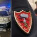 L'automobile della dirigente comunale di Vibo Valentia, Claudia Santoro, distrutta dalle fiamme