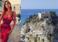 Tropea. Mădălina Diana Ghenea in posa per Dolce & Gabbana