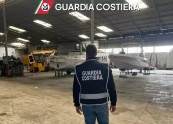 Il sequestro dell'area in Calabria della Guardia Costiera