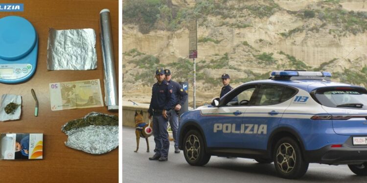 Spaccio di stupefacenti a Tropea: sorpreso e arrestato per possesso di marijuana