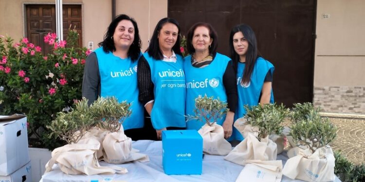 Successo nel Vibonese per la Campagna Ulivo di Unicef: distribuite oltre 500 piantine