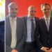 Il consigliere regionale Vito Pitaro e i consiglieri comunali di Cuore Vibonese: Danilo Tucci, Giuseppe Russo, Giuseppe Calabria e Giuseppe Cutrullà