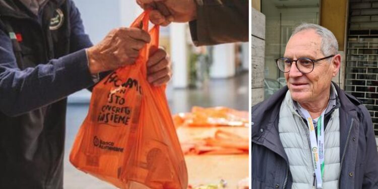 Antonio Murone, referente del Banco Alimentare a Vibo Valentia