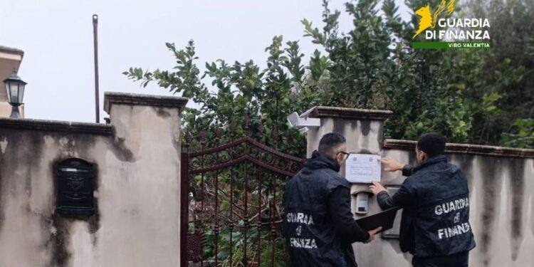 Un sequestro da parte della Guardia di finanza di Vibo Valentia
