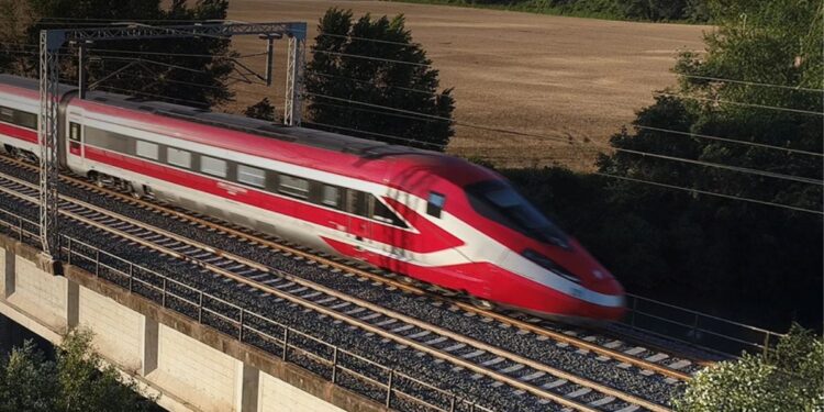 Un treno Frecciarossa