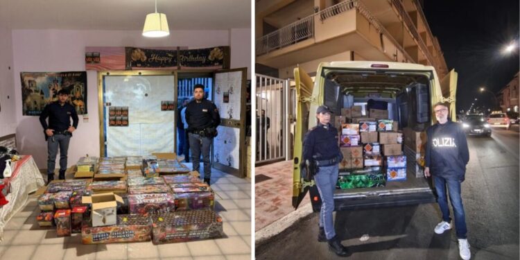 Botti illegali sequestrati in Calabria
