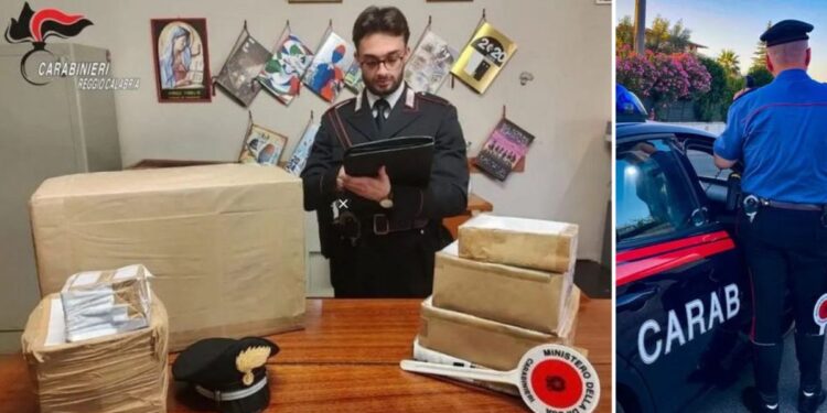 Il materiale esplodente sequestrato dai Carabinieri nell'ambito dei controlli per le festività natalizie