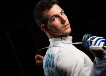 L'atleta paralimpico Emanuele Lambertini, ospite dell'evento "Oltre le barriere" a Vibo Valentia