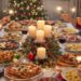 Il Natale a tavola in Italia, con tanti prodotti tipici e una atmosfera calda
