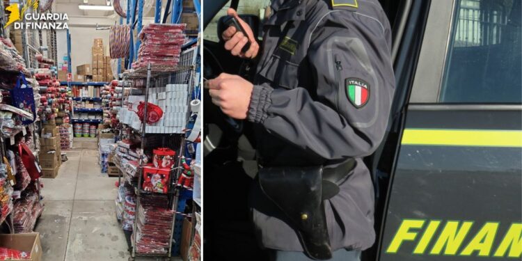 Sequestro di articolo di Natale nel territorio vibonese ad opera della Guardia di finanza