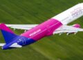 Un aereo della compagnia Wizz Air
