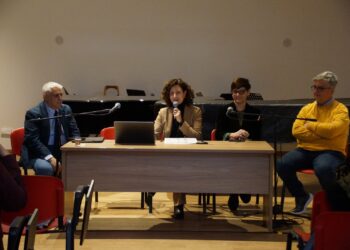 Un momento dell'iniziativa al Conservatorio Torrefranca di Vibo