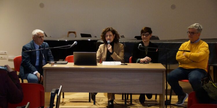 Un momento dell'iniziativa al Conservatorio Torrefranca di Vibo