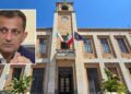 L'assessore al Commercio, Stefano Soriano, e Palazzo Luigi Razza, sede del Comune di Vibo Valentia