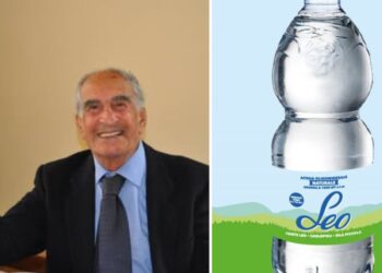 L'imprenditore Antonio Leo, impegnato in Calabria nella produzione di acqua minerale