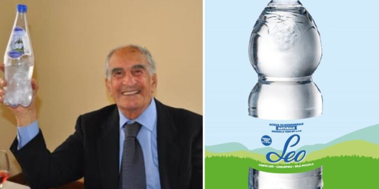 L'imprenditore Antonio Leo, impegnato in Calabria nella produzione di acqua minerale
