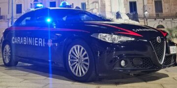 Una pattuglia dei carabinieri