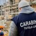 I Carabinieri del Nucleo tutela lavoro di Vibo Valentia impegnati su un cantiere