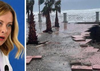 Ciclone Harry in Calabria: Meloni annuncia lo Stato di Emergenza per le regioni colpite