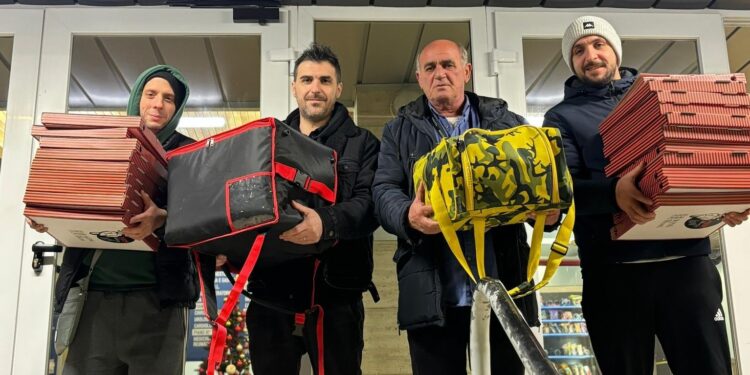 Tropea: offerte pizze a tutto il personale sanitario e ai pazienti dell’ospedale cittadino
