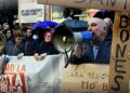 Protesta comitati civici