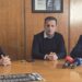 La presentazione di "Vibo Verdiana". Da sinistra: Andrea Brissa, Stefano Soriano ed Enzo Romeo