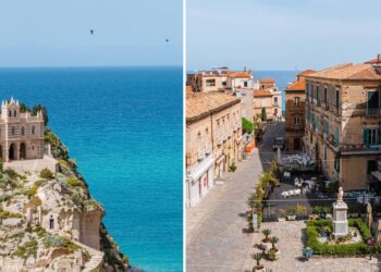 Il santuario della Madonna dell'Isola e il centro storico di Tropea