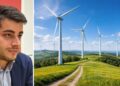 Riccardo Tucci, parlamentare del Movimento 5 Stelle, contrario al parco eolico nel Vibonese