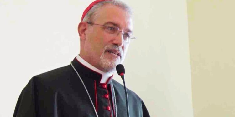 Monsignor Attilio Nostro, vescovo della Diocesi di Mileto, Nicotera e Tropea