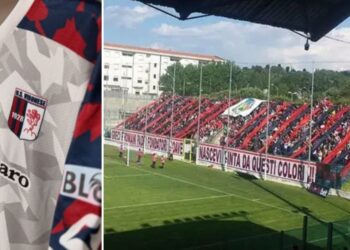 I tifosi e la maglia della Vibonese