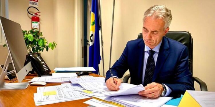 Gianluca Gallo, assessore all'Agricoltura della Regione Calabria