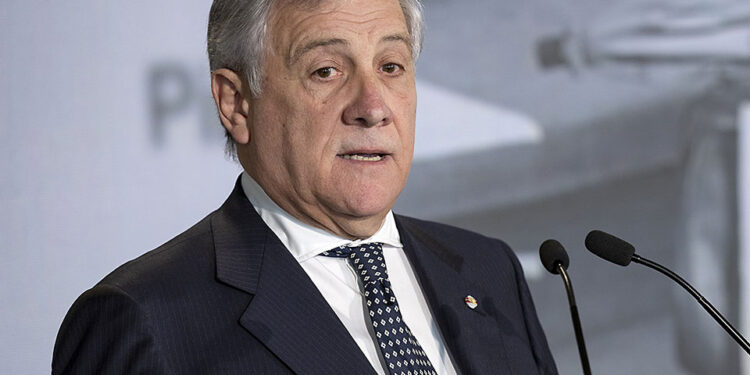Il ministro Tajani