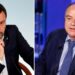 Il leader della Lega e vicepremier, Matteo Salvini, e il magistrato calabrese Nicola Gratteri, Procuratore a Napoli