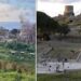 L'area fitness e l'anfiteatro