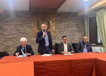 Un intervento durante l'iniziativa