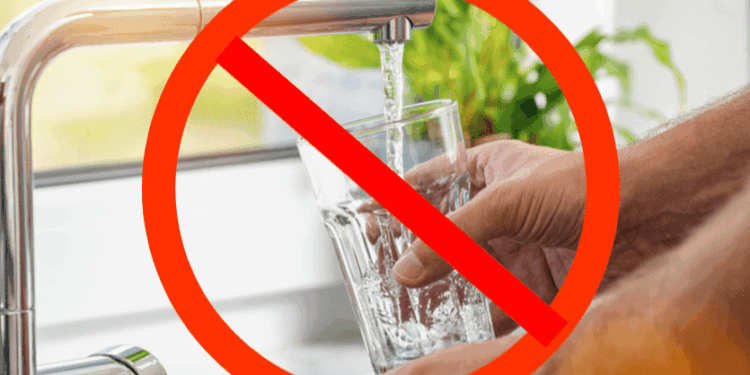 Acqua non potabile a Ricadi