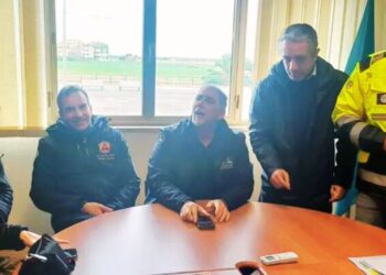 La visita di Fabio Ciciliano, capo della Protezione civile, insieme a Roberto Occhiuto, presidente della Regione Calabria, e ai sindaci delle zone colpite dal maltempo