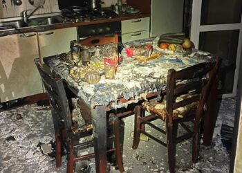 I danni provocati dall'incendio a Catanzaro