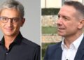 Giuseppe Mangialavori, presidente della Commissione Bilancio alla Camera, e Camillo Falvo, ex procuratore di Vibo Valentia oggi a Potenza