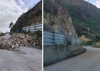 La riapertura della strada Daffinacello Parghelia