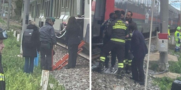 Maltempo nel Vibonese, Intercity bloccato a Ricadi: passeggeri soccorsi dai Vigili del Fuoco