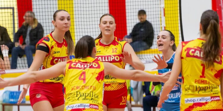 Volley femminile, la Tonno Callipo conquista la tredicesima vittoria in campionato